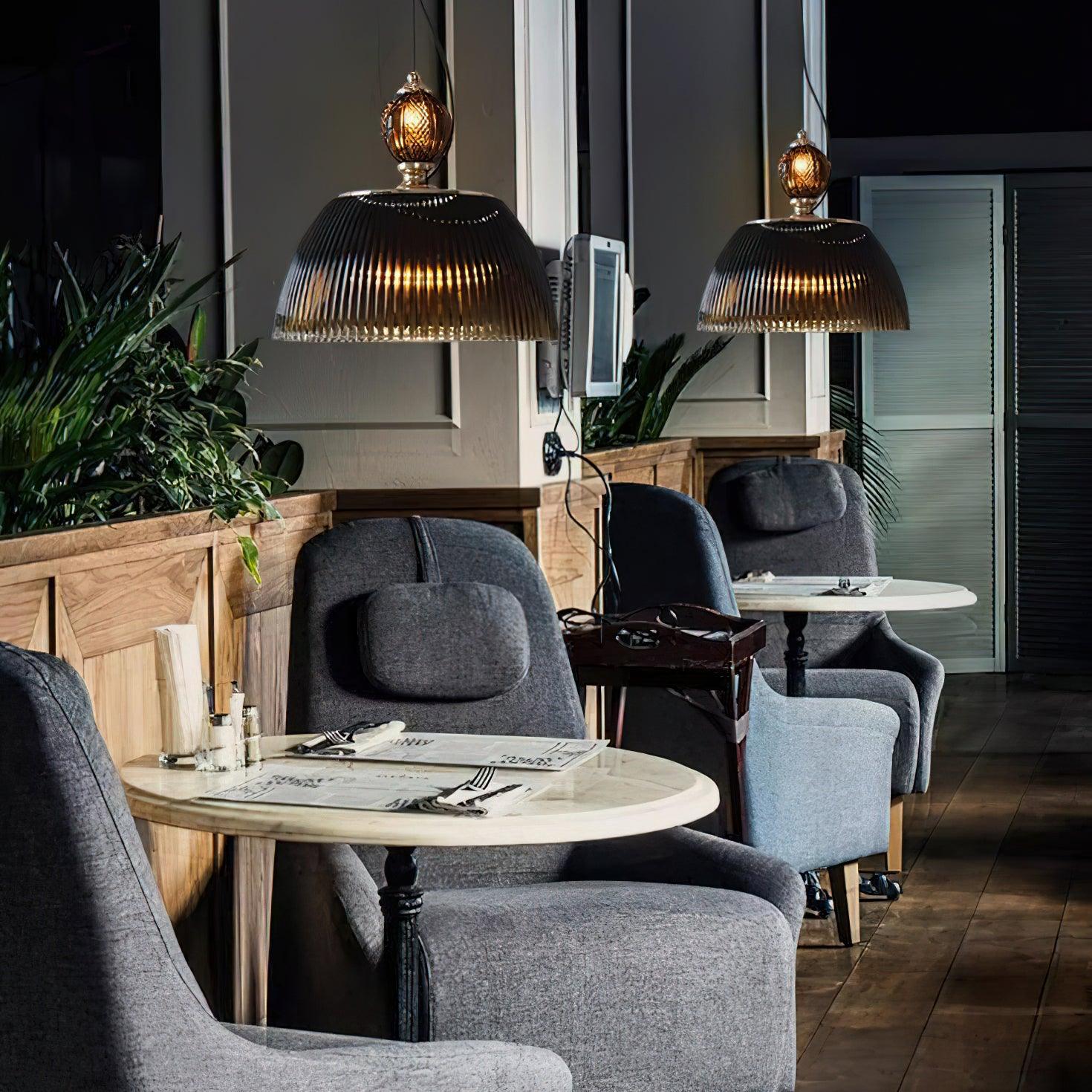 Nray Glass Retro Pendant Lamp-Neutral Decor