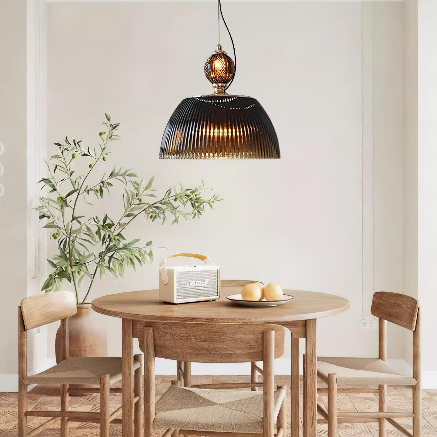 Nray Glass Retro Pendant Lamp-Neutral Decor