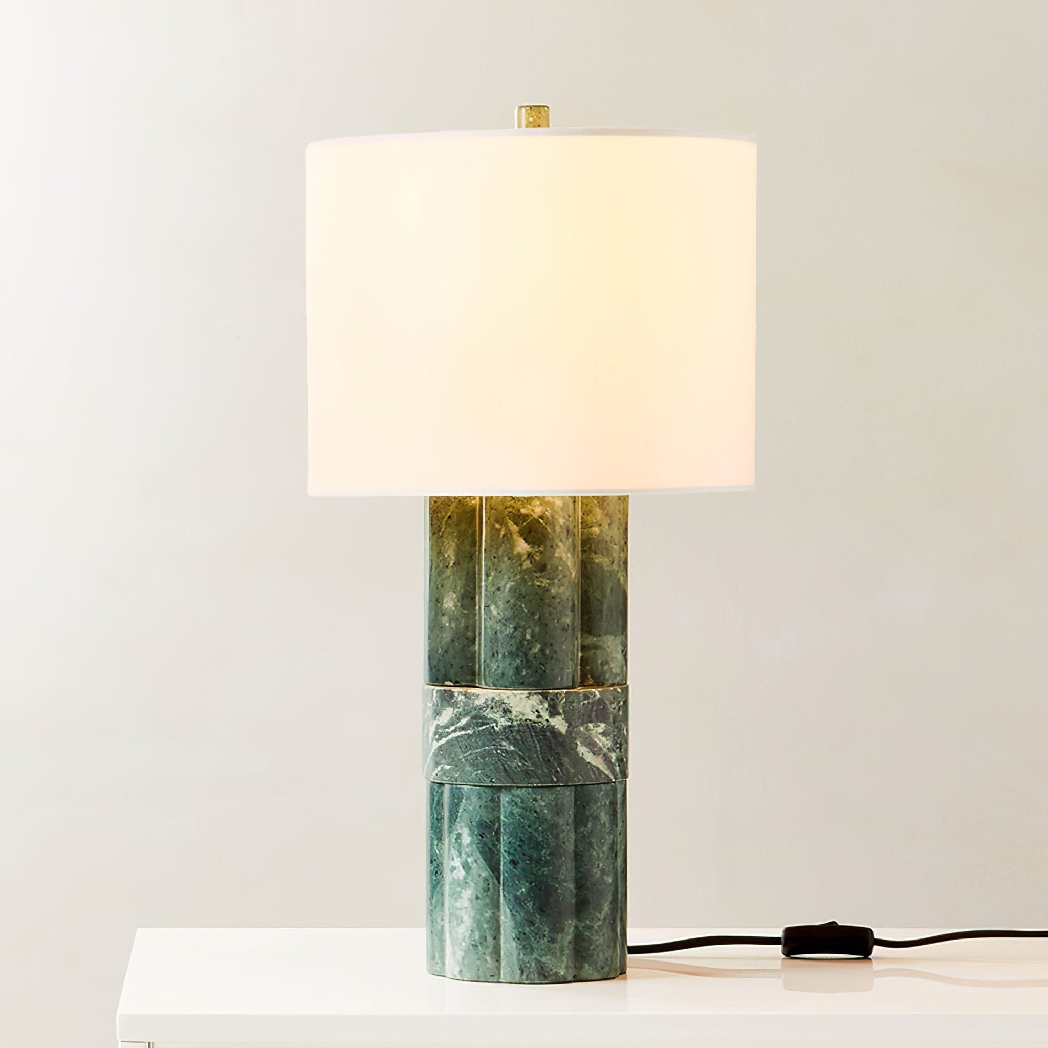 Declan Modern Marble Table Lamp-Neutral Decor