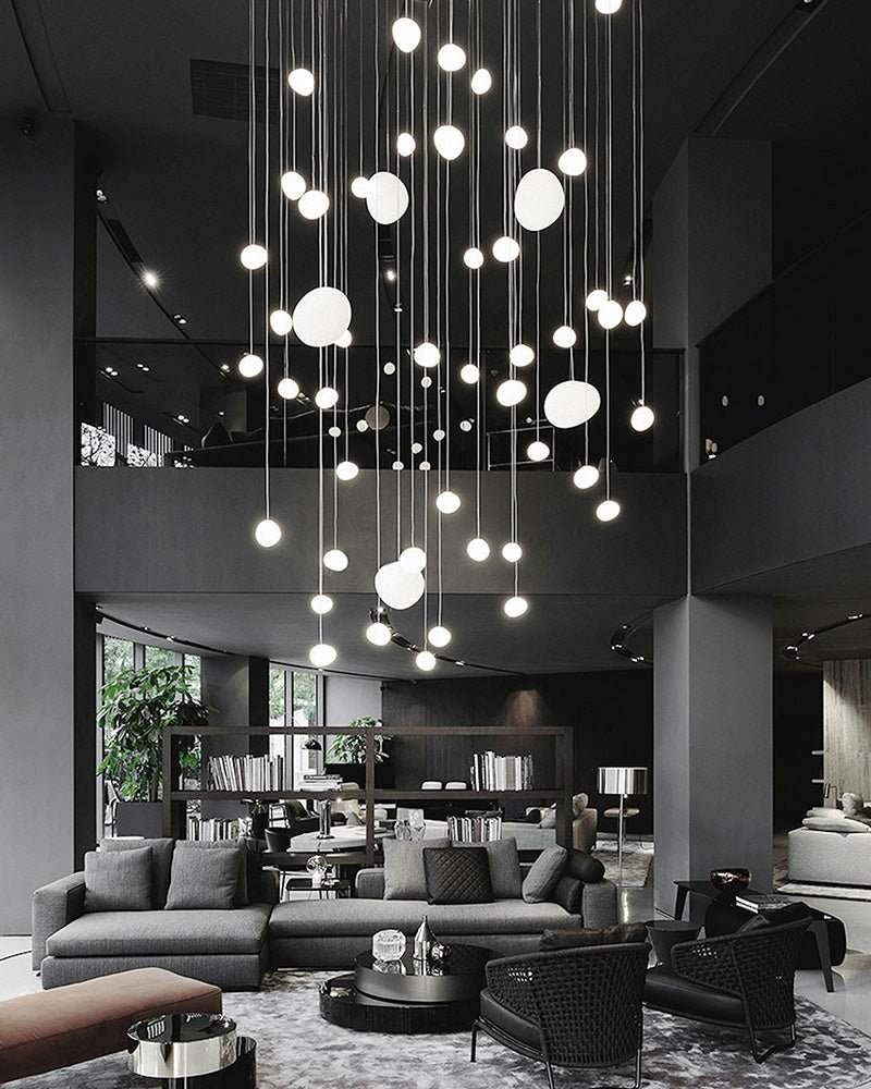 Veveno Scandinavian Pendant Light-Neutral Decor