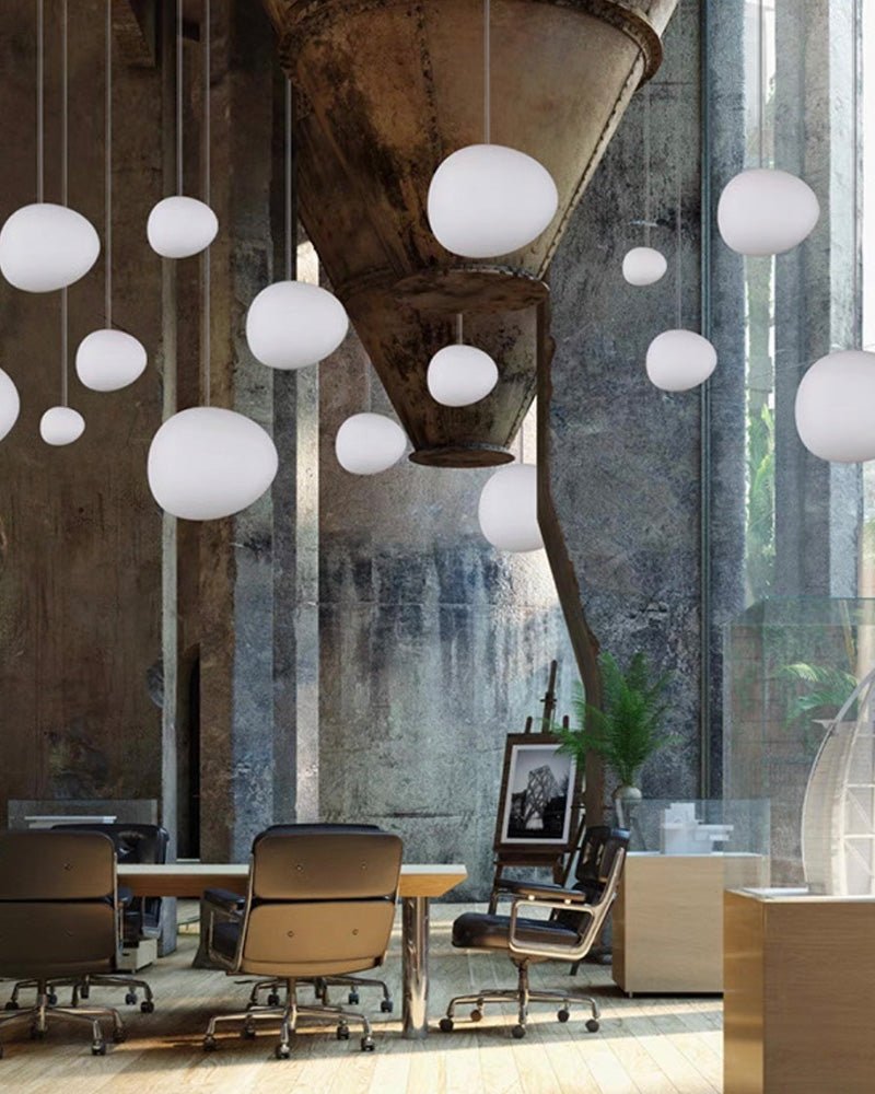 Veveno Scandinavian Pendant Light-Neutral Decor