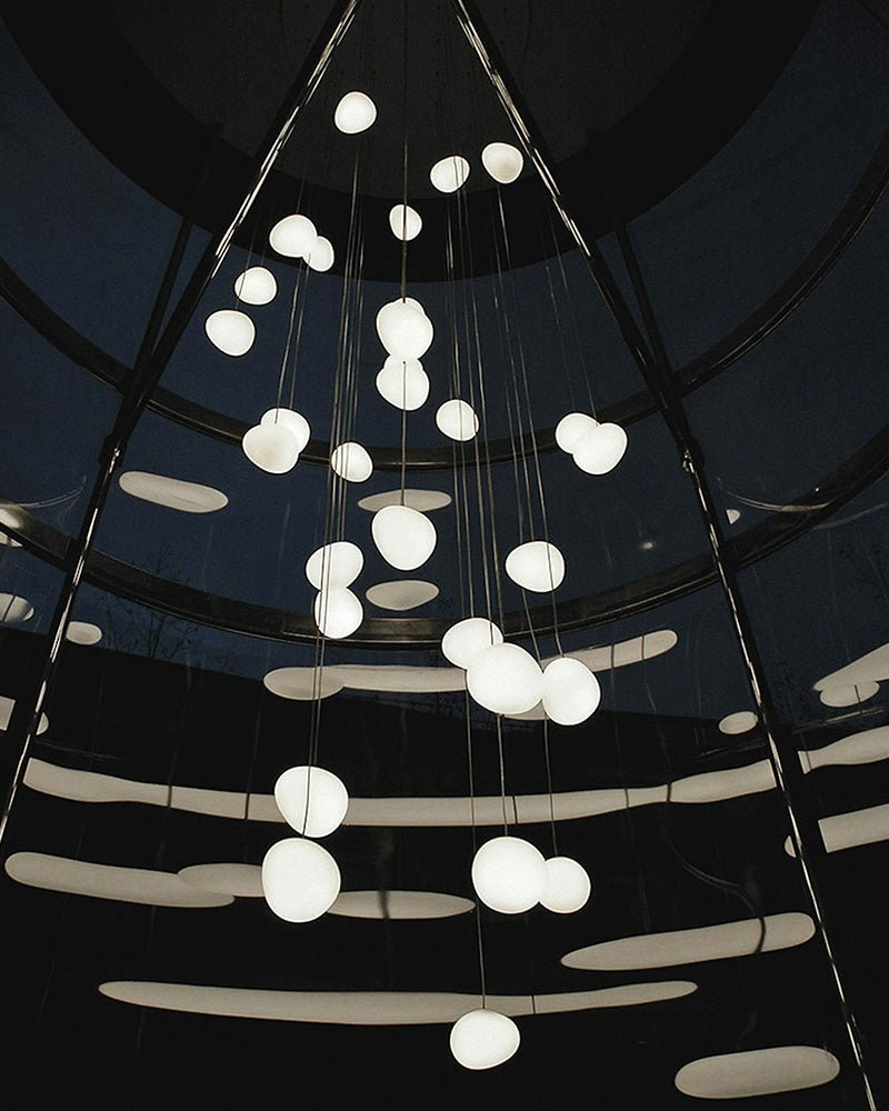 Veveno Scandinavian Pendant Light-Neutral Decor