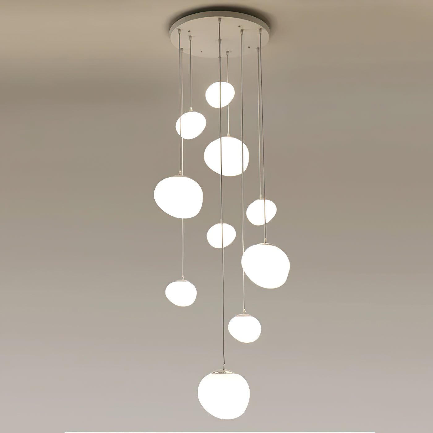 Veveno Scandinavian Pendant Light-Neutral Decor