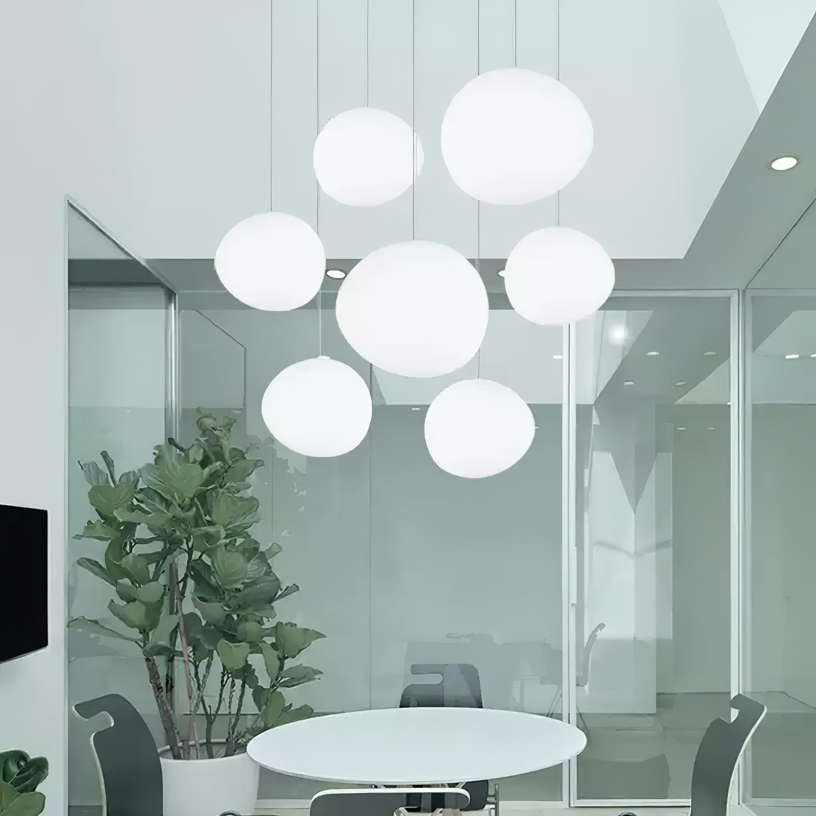 Veveno Scandinavian Pendant Light-Neutral Decor