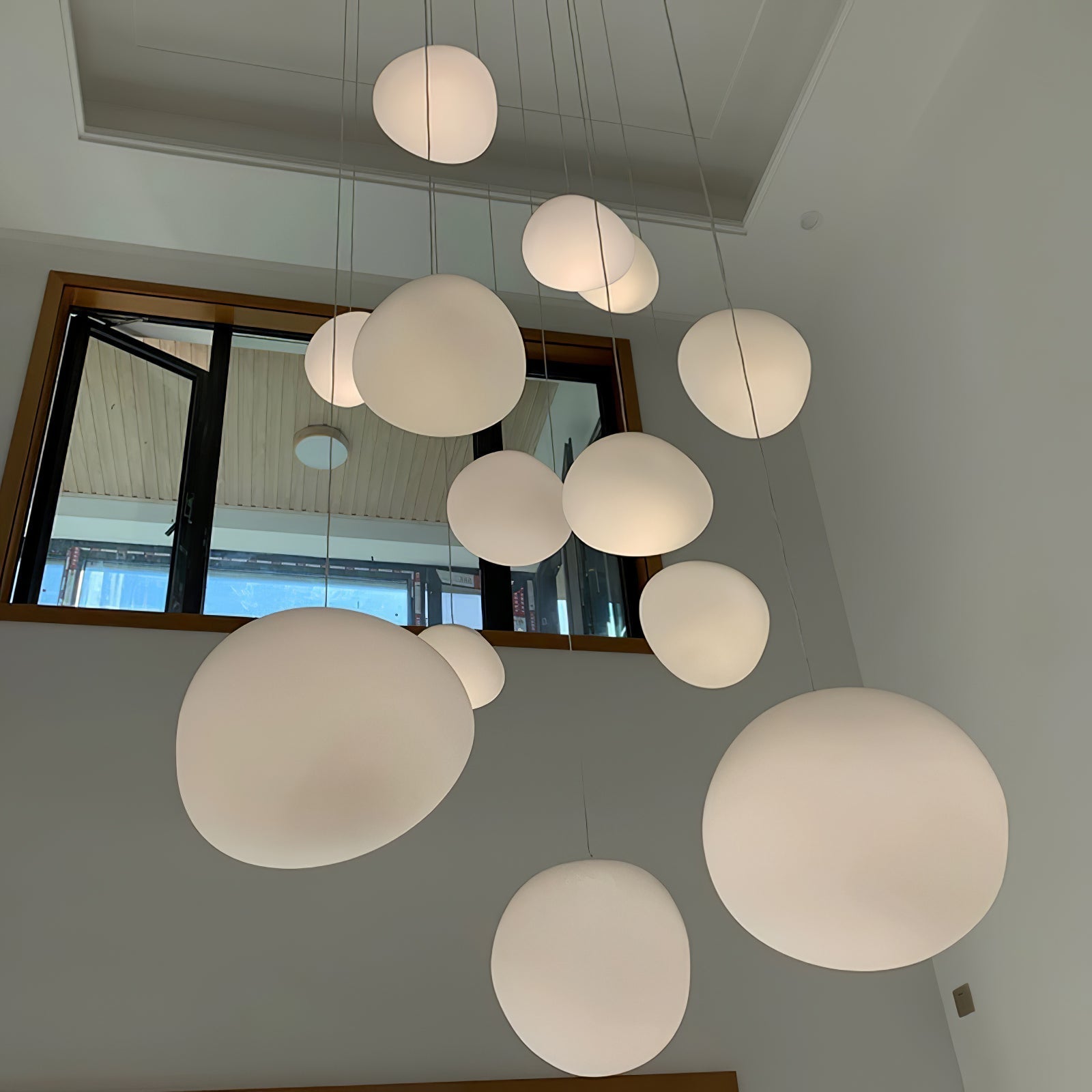 Veveno Scandinavian Pendant Light-Neutral Decor