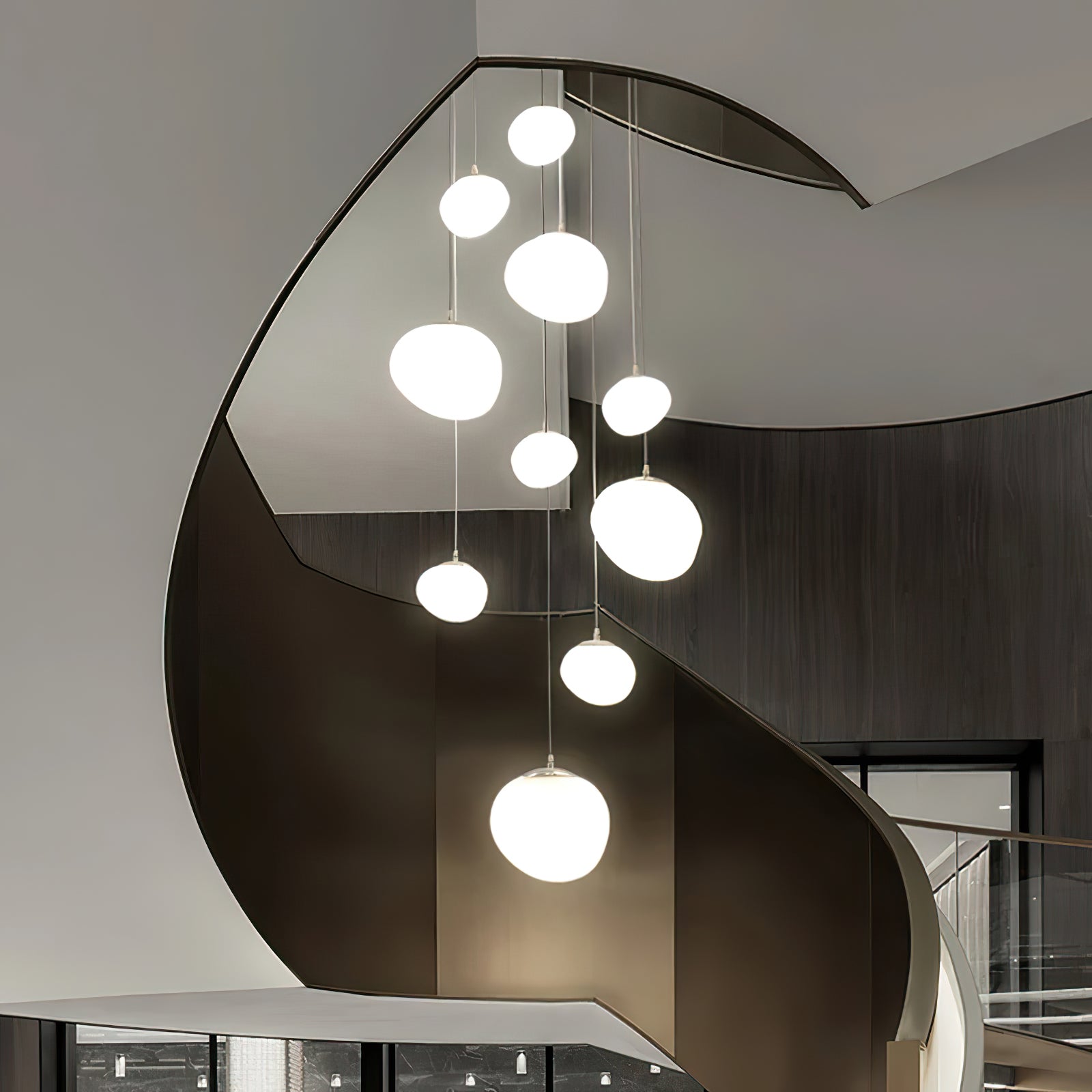 Veveno Scandinavian Pendant Light-Neutral Decor