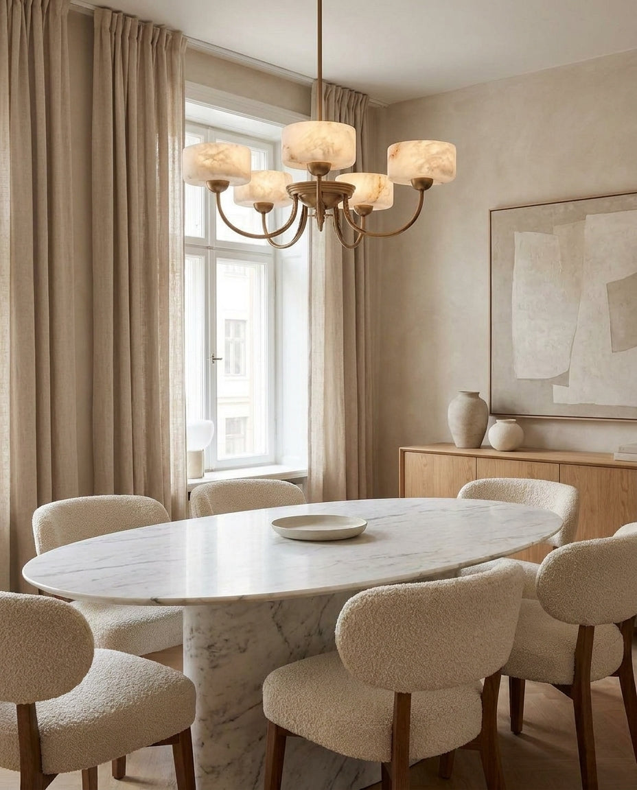 Wexstone Alabaster Chandelier