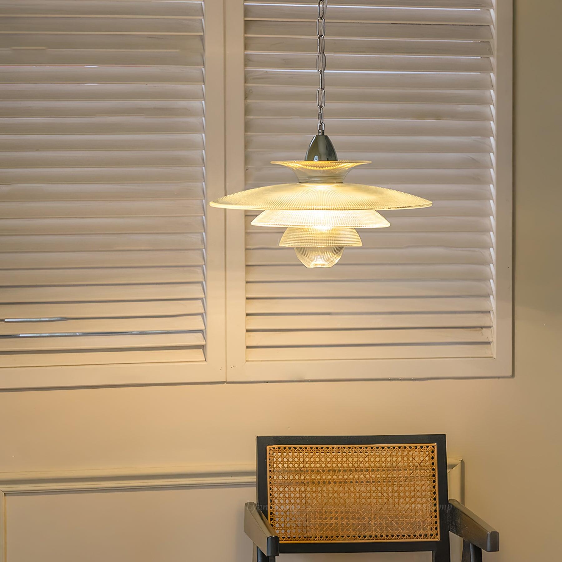 Cacariel Individual Creativity Glass Pendant Light-Neutral Decor