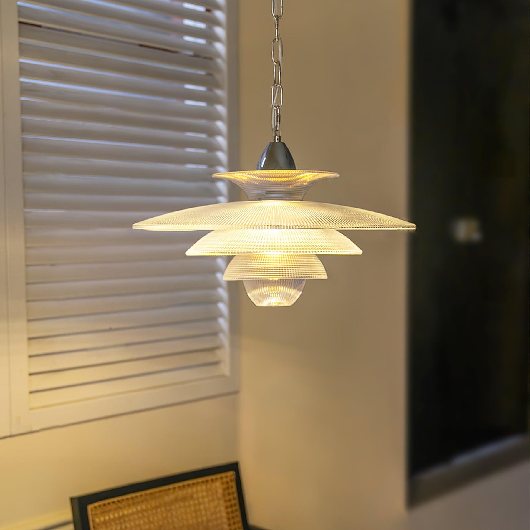 Cacariel Individual Creativity Glass Pendant Light-Neutral Decor