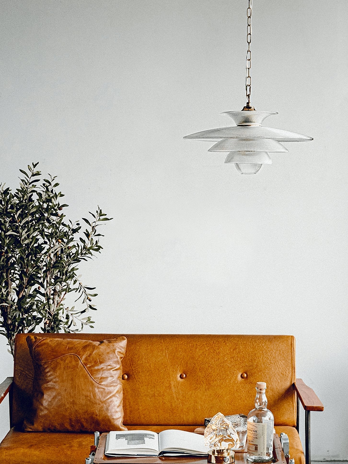Cacariel Individual Creativity Glass Pendant Light-Neutral Decor