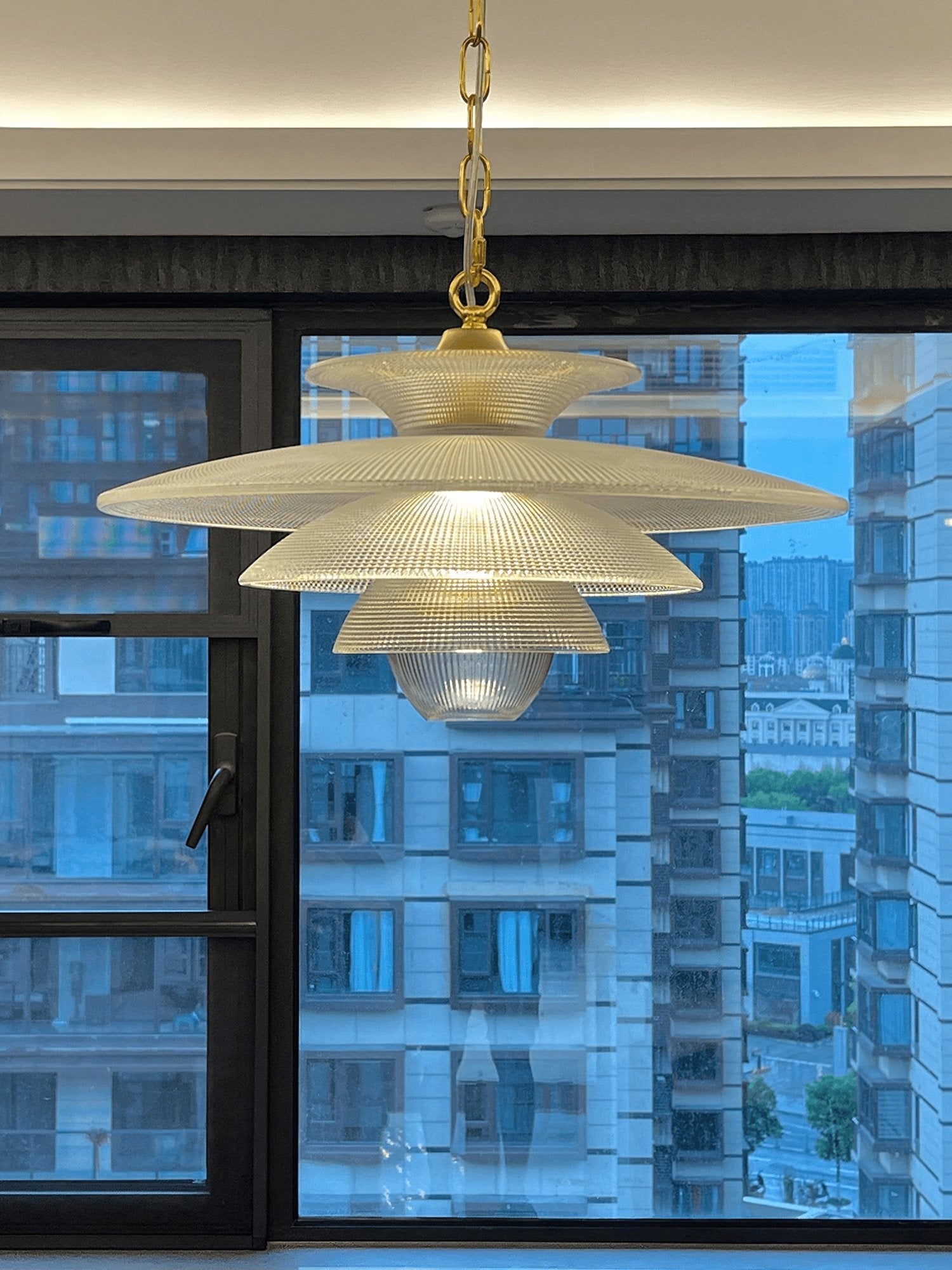Cacariel Individual Creativity Glass Pendant Light-Neutral Decor