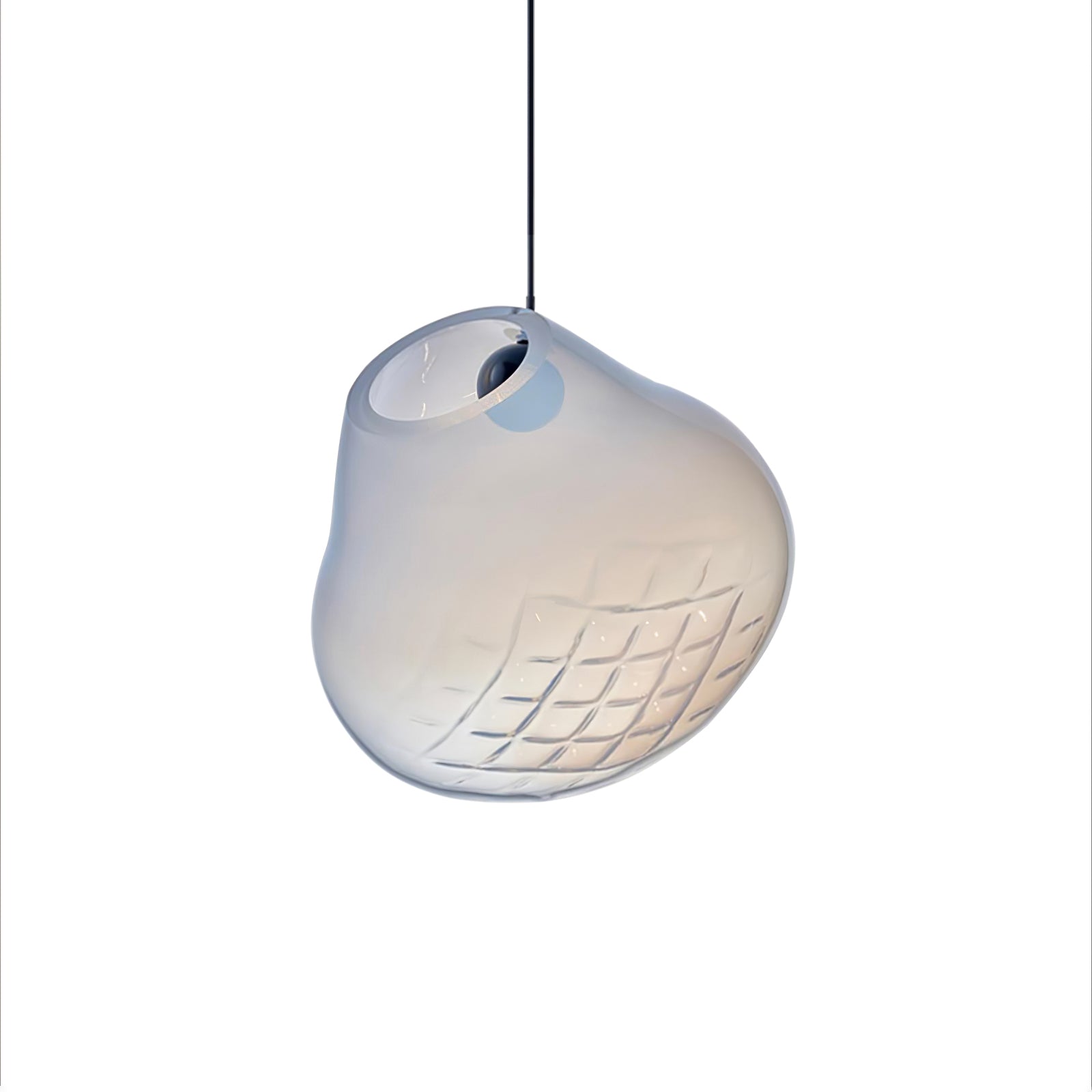 Callie Modern Glass Pendant Light-Neutral Decor