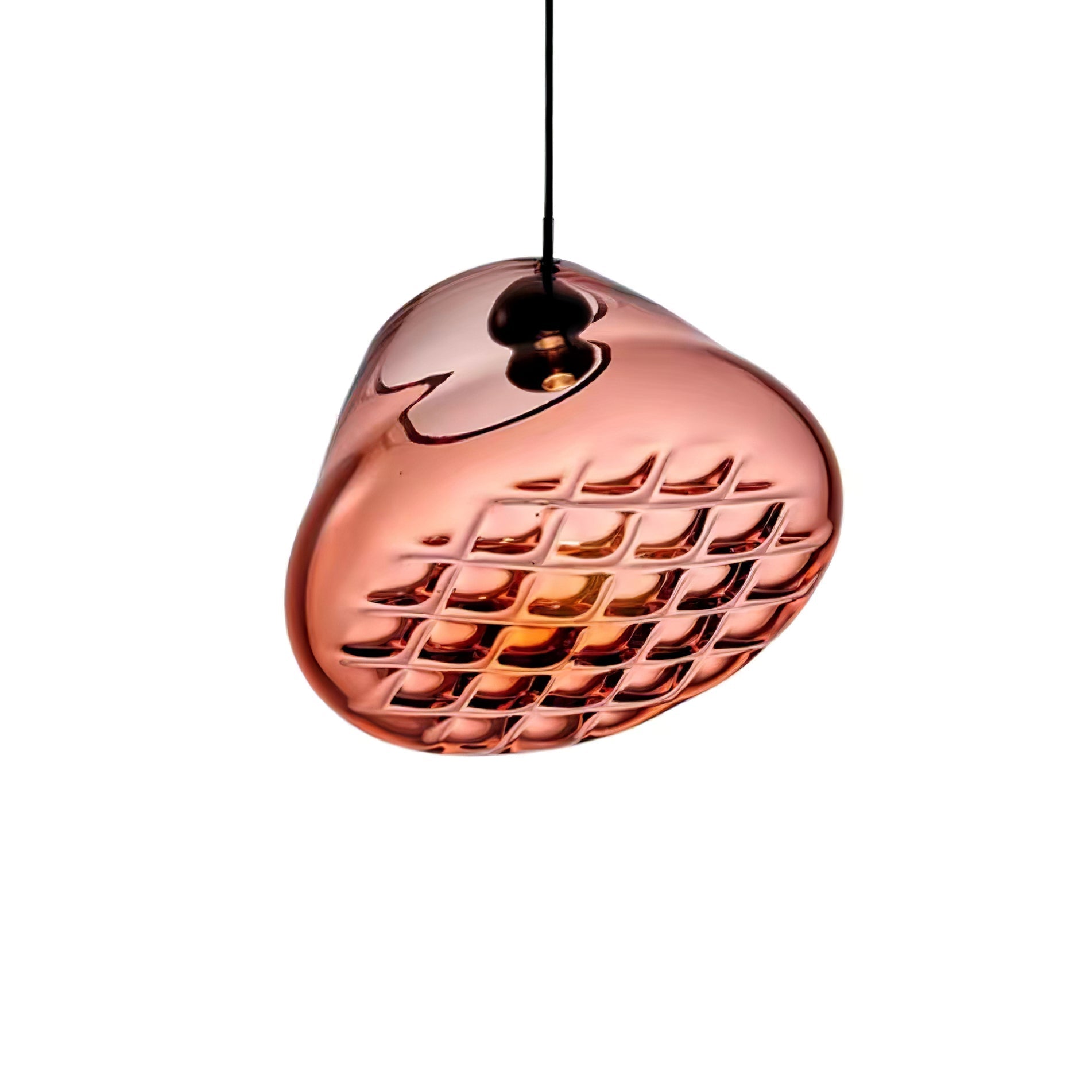 Callie Modern Glass Pendant Light-Neutral Decor