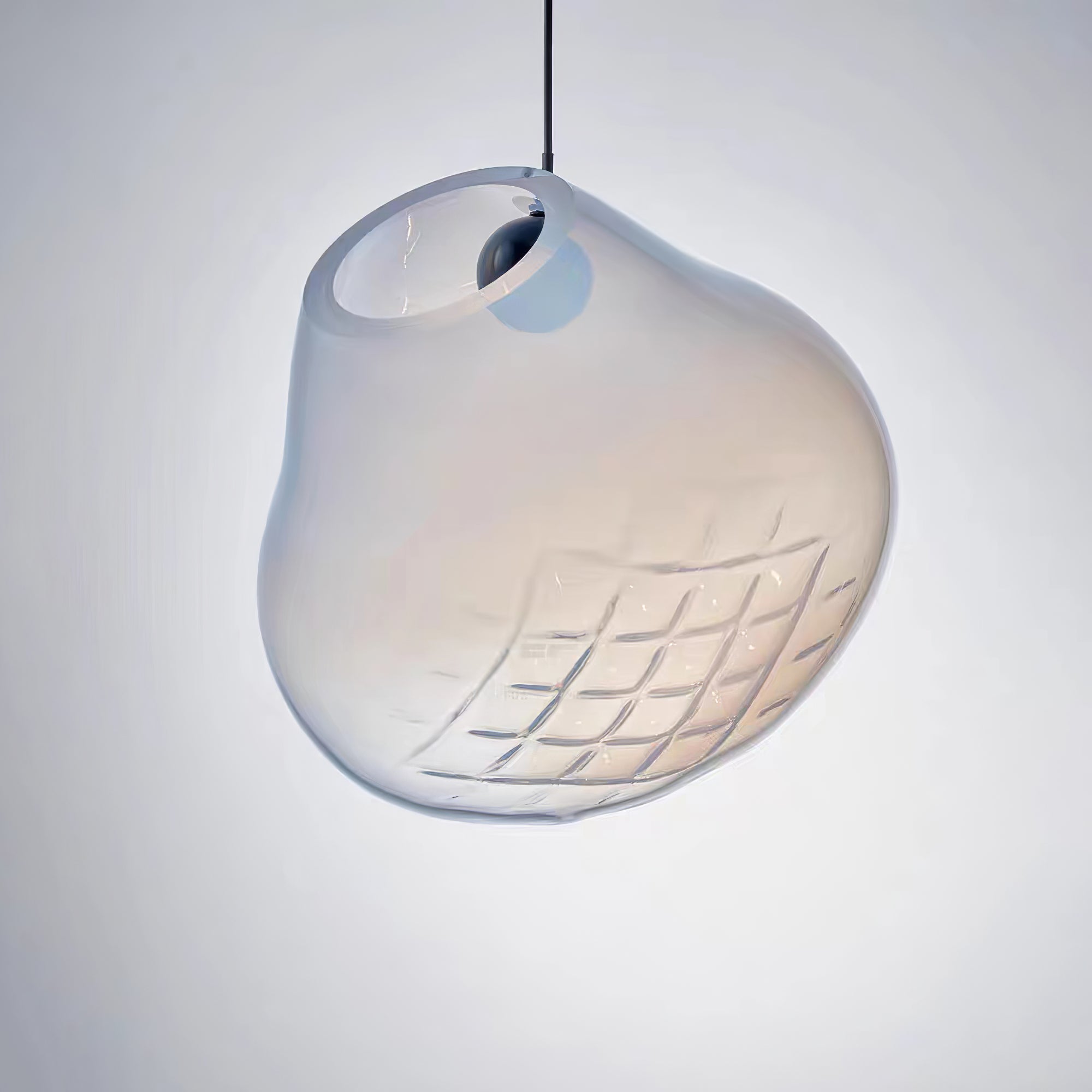 Callie Modern Glass Pendant Light-Neutral Decor