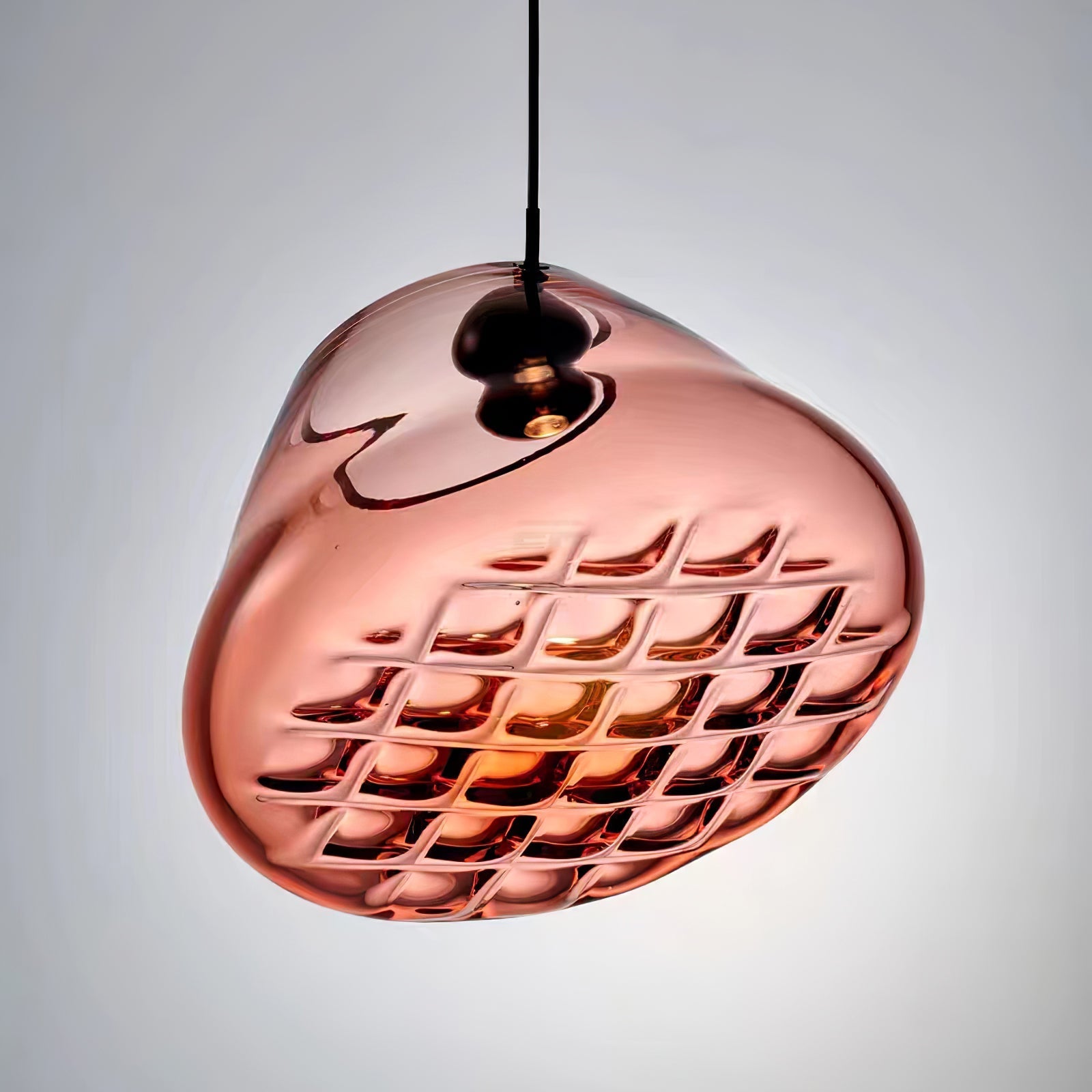 Callie Modern Glass Pendant Light-Neutral Decor