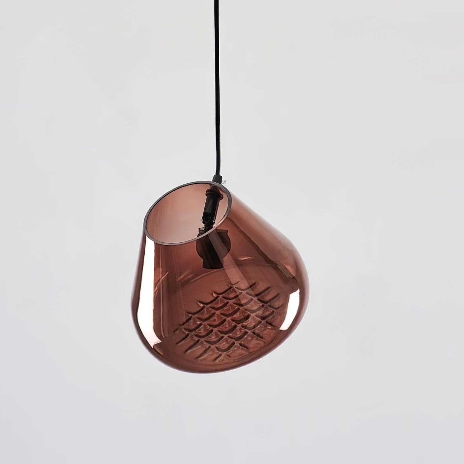 Callie Modern Glass Pendant Light-Neutral Decor