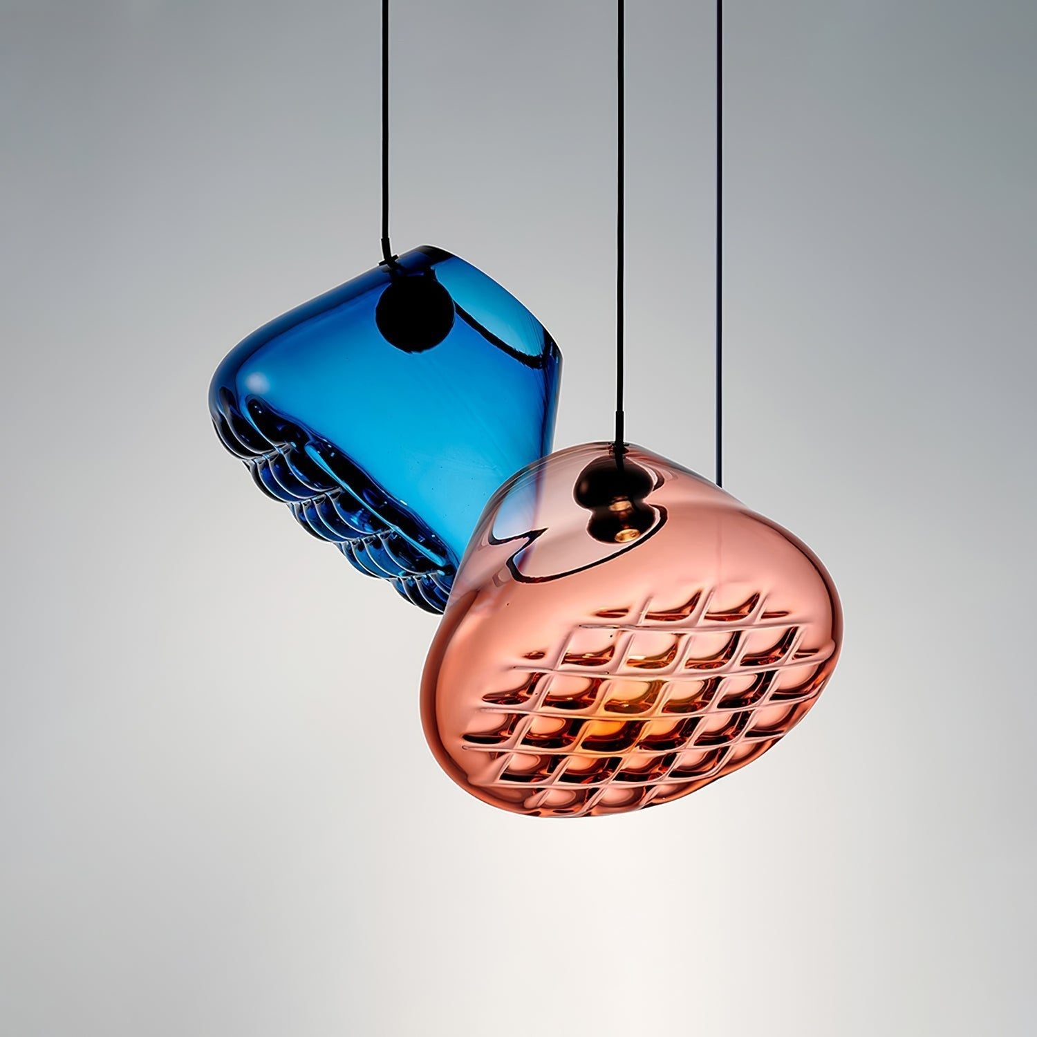 Callie Modern Glass Pendant Light-Neutral Decor