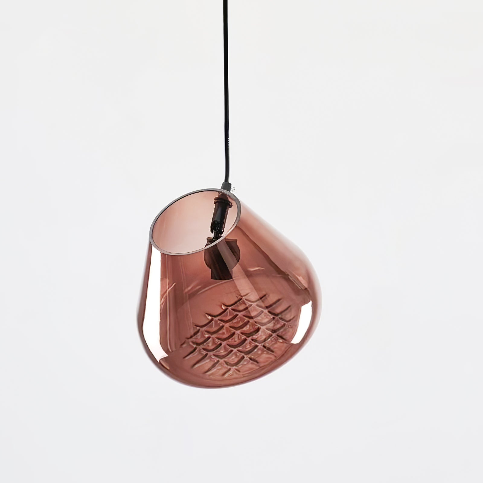 Callie Modern Glass Pendant Light-Neutral Decor