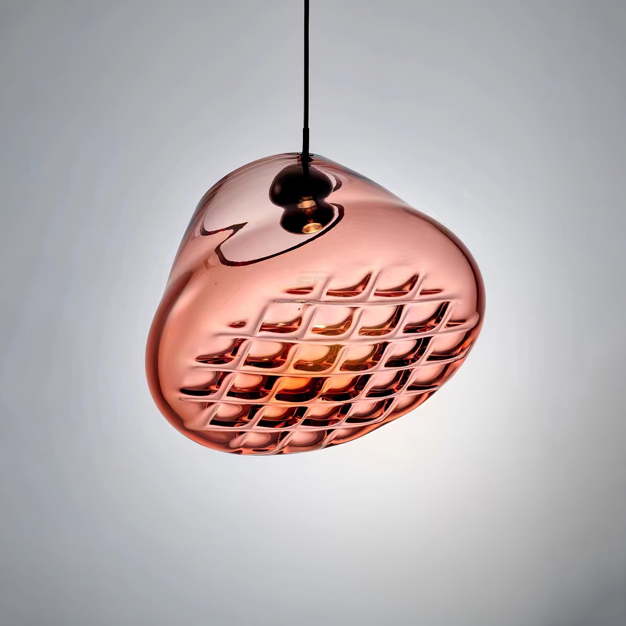 Callie Modern Glass Pendant Light-Neutral Decor