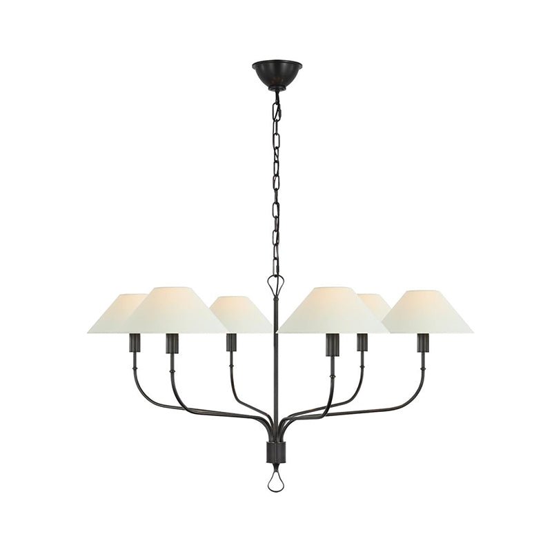 Bilt Classic Brass Tail Chandelier-Neutral Decor