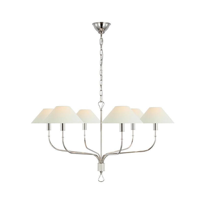 Bilt Classic Brass Tail Chandelier-Neutral Decor