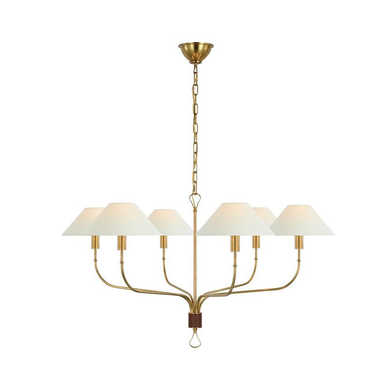 Bilt Classic Brass Tail Chandelier-Neutral Decor