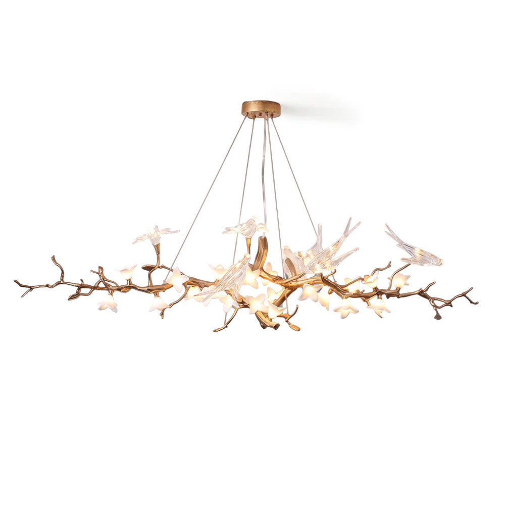 Elmscombe Blossom Avian Chandelier