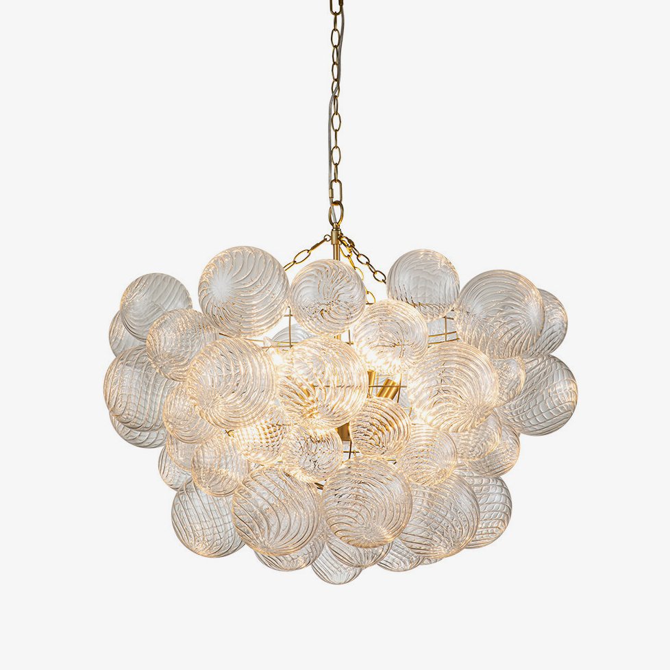 Ben Chandelier Glass Ball Bubble Modern-Neutral Decor