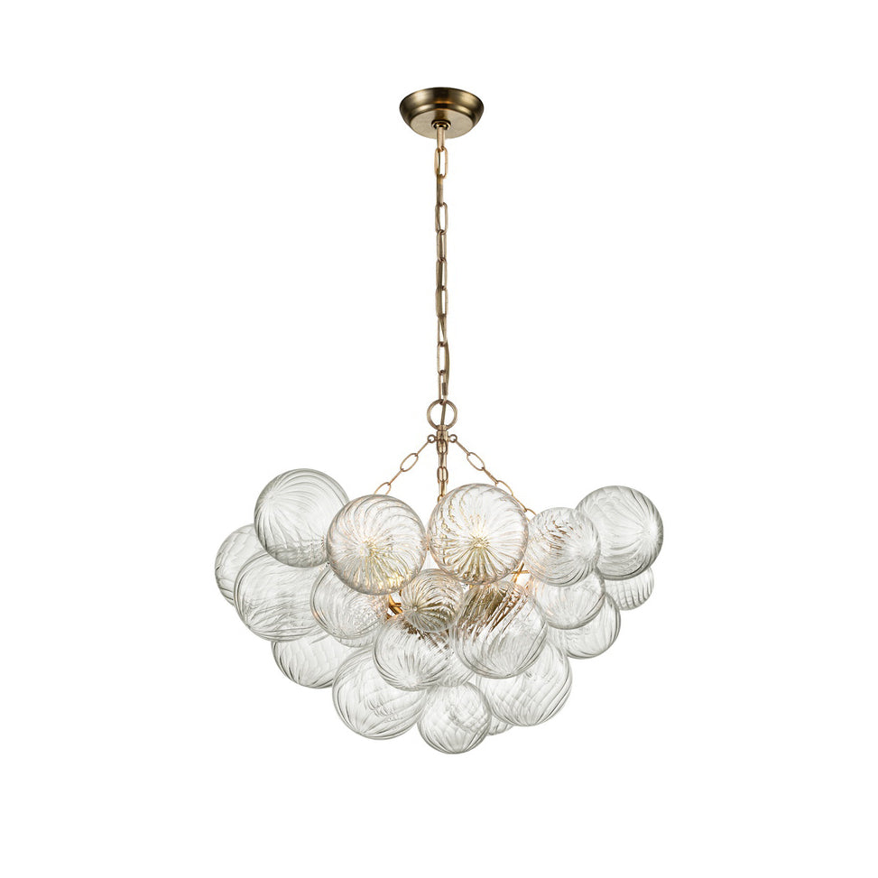 Calvian Chandelier Glass Ball Bubble Modern-Neutral Decor
