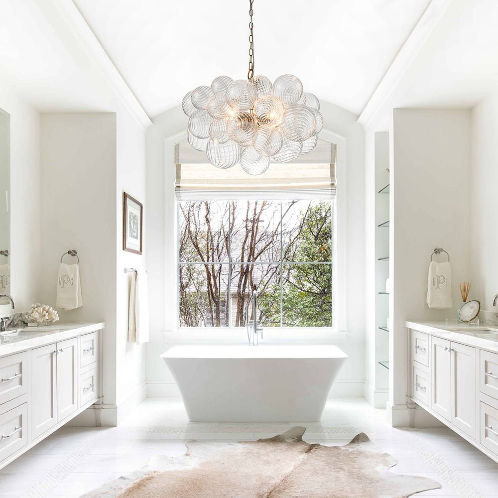 Ben Chandelier Glass Ball Bubble Modern-Neutral Decor