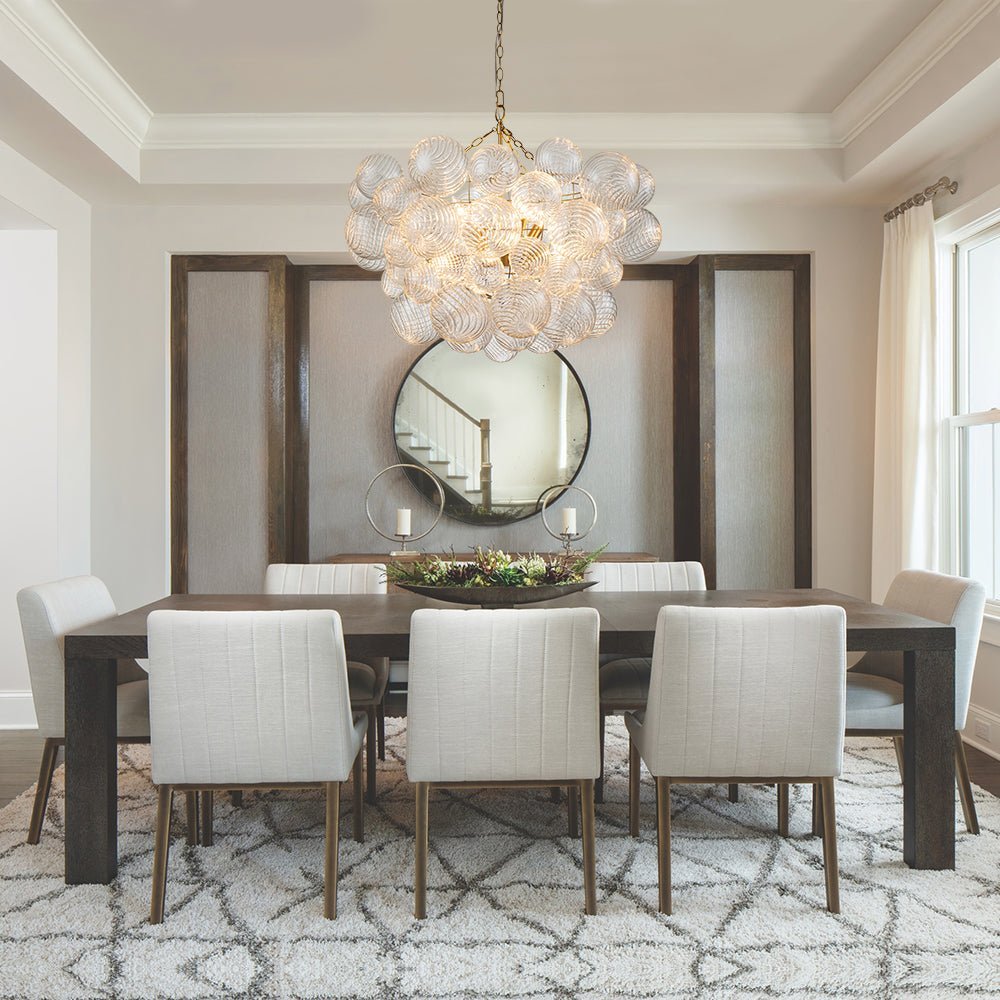Ben Chandelier Glass Ball Bubble Modern-Neutral Decor