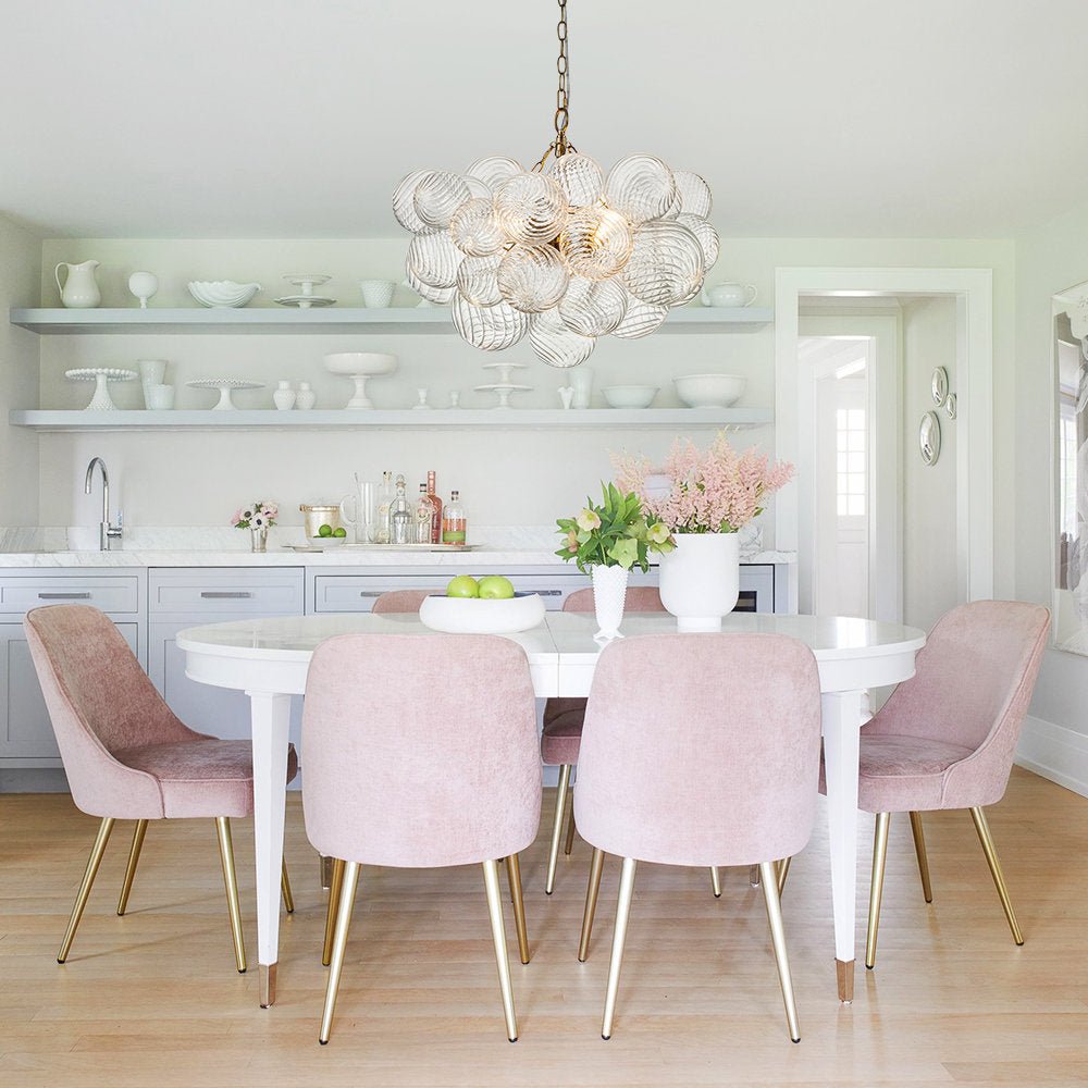 Calvian Chandelier Glass Ball Bubble Modern-Neutral Decor