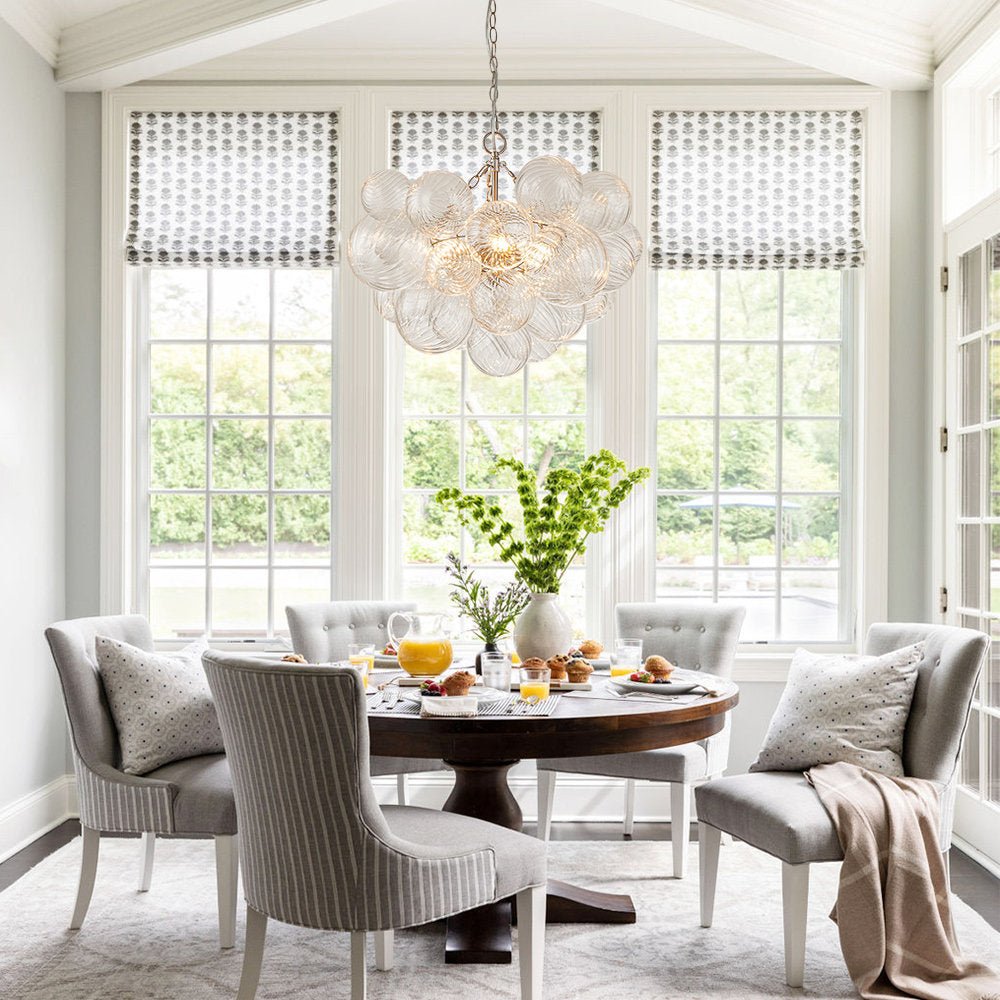 Ben Chandelier Glass Ball Bubble Modern-Neutral Decor