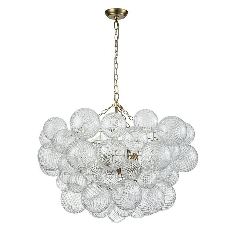 Calvian Chandelier Glass Ball Bubble Modern-Neutral Decor
