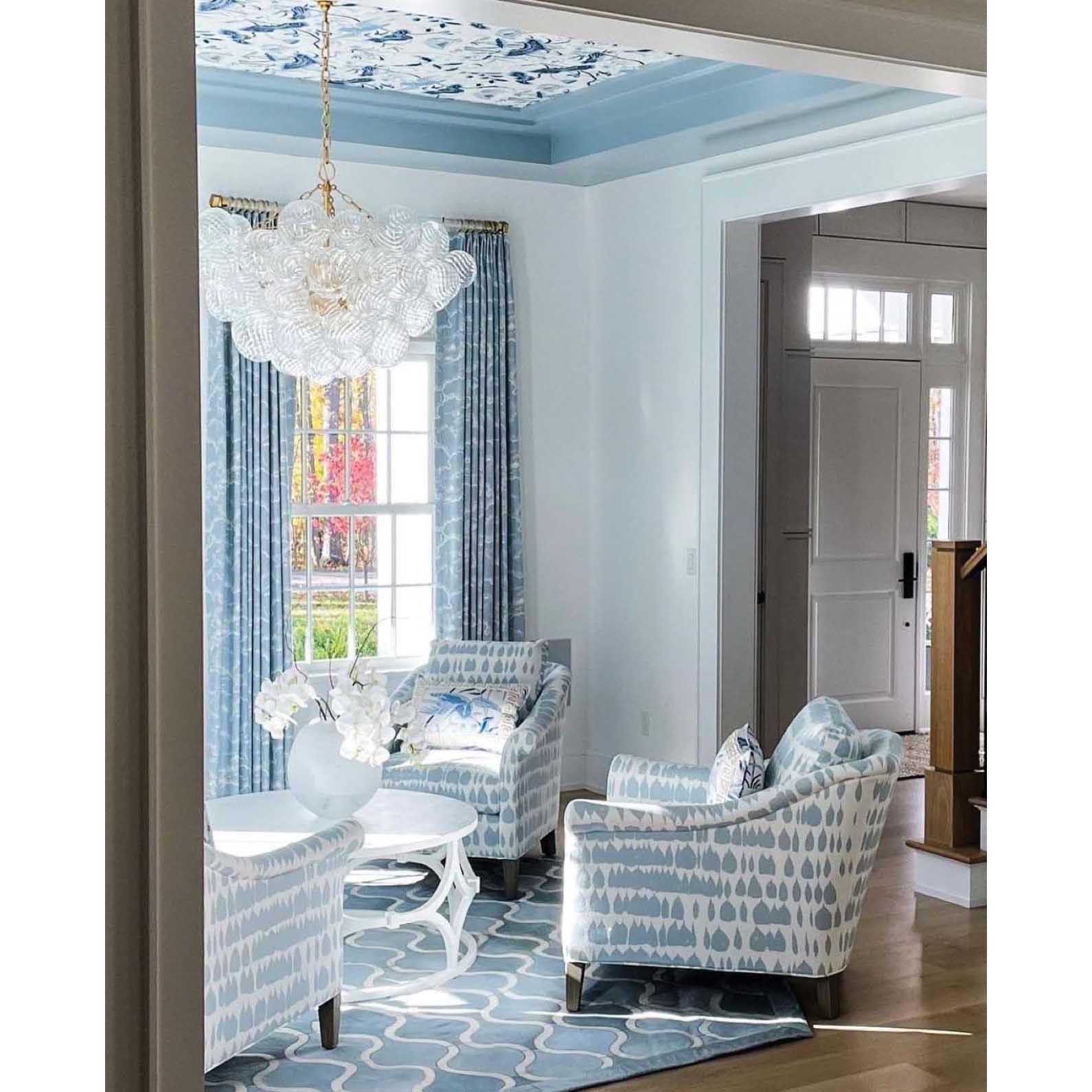 Calvian Chandelier Glass Ball Bubble Modern-Neutral Decor