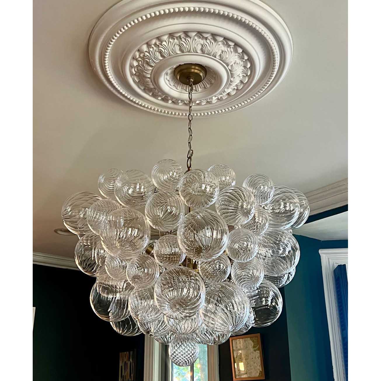 Ben Chandelier Glass Ball Bubble Modern-Neutral Decor