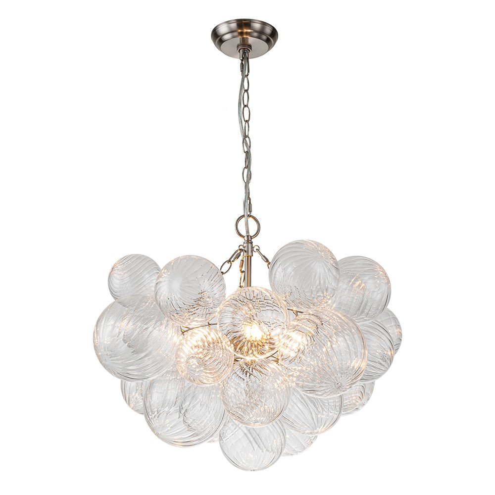 Ben Chandelier Glass Ball Bubble Modern-Neutral Decor