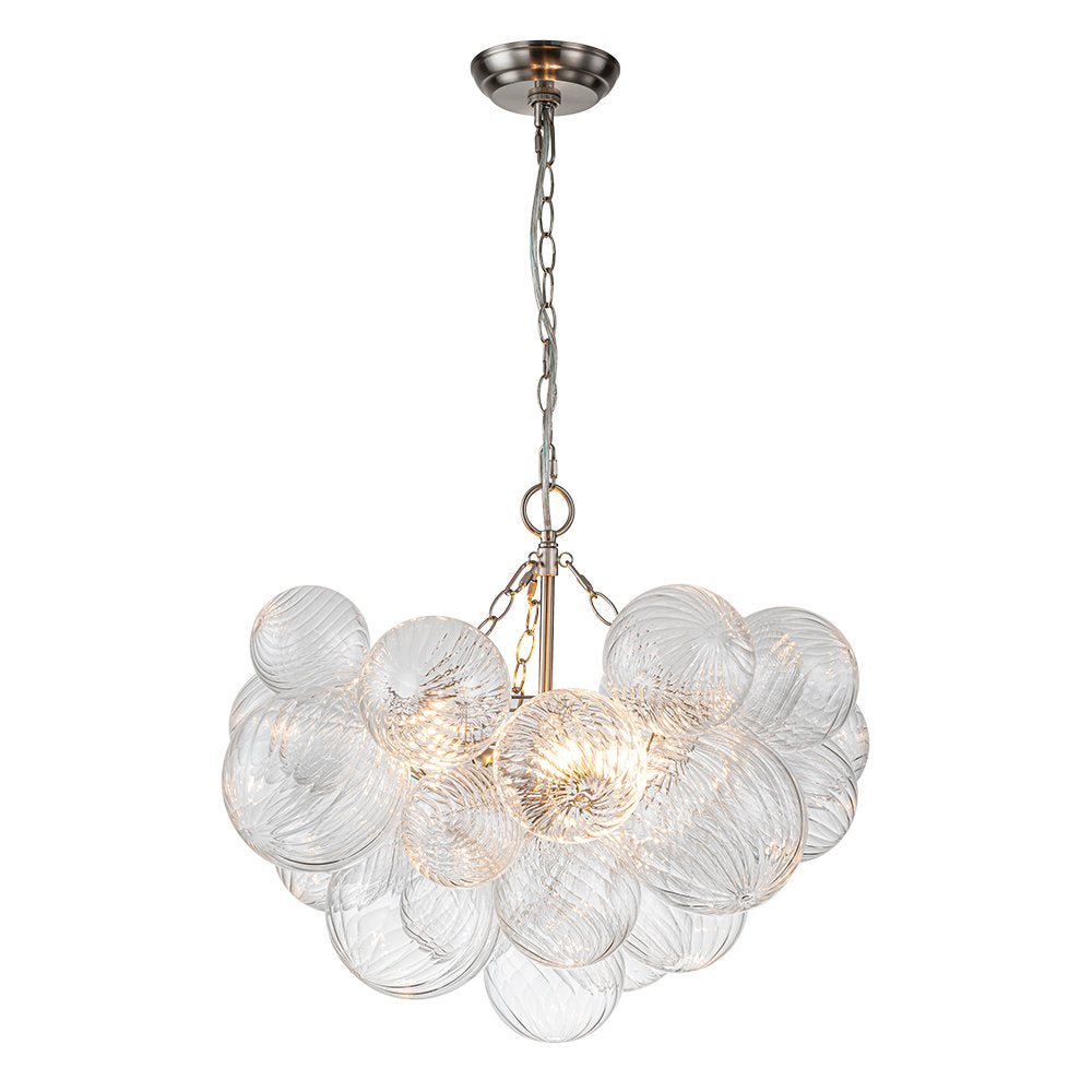 Calvian Chandelier Glass Ball Bubble Modern-Neutral Decor
