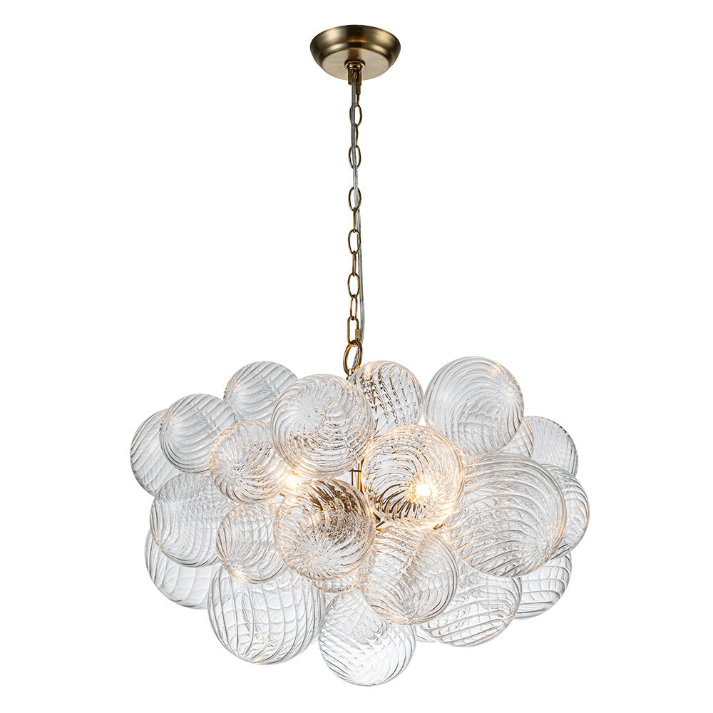 Ben Chandelier Glass Ball Bubble Modern-Neutral Decor