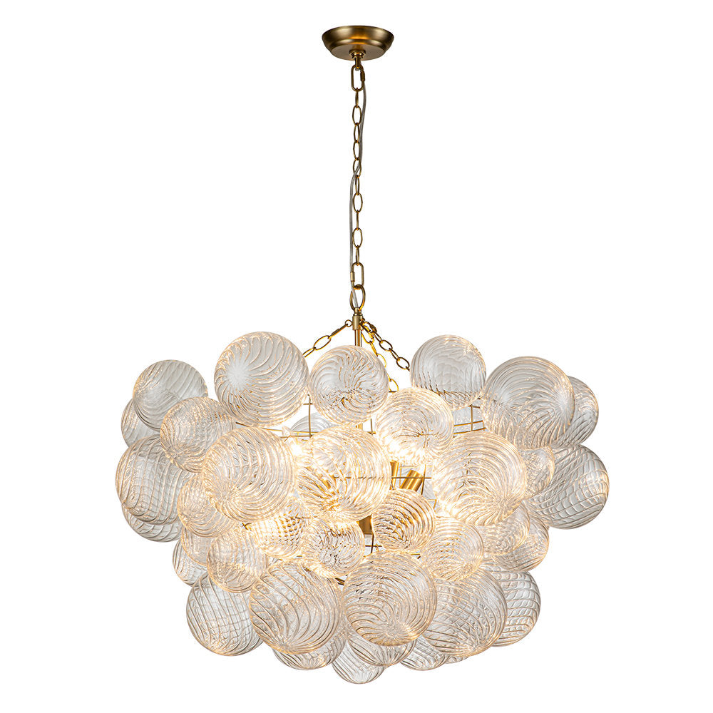 Ben Chandelier Glass Ball Bubble Modern-Neutral Decor
