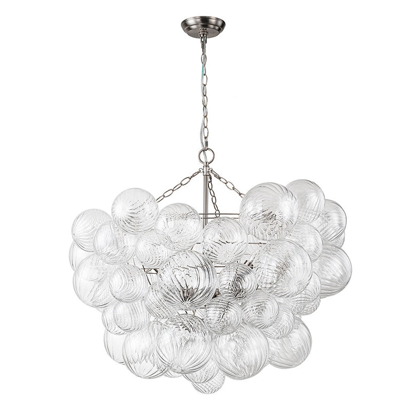 Calvian Chandelier Glass Ball Bubble Modern-Neutral Decor
