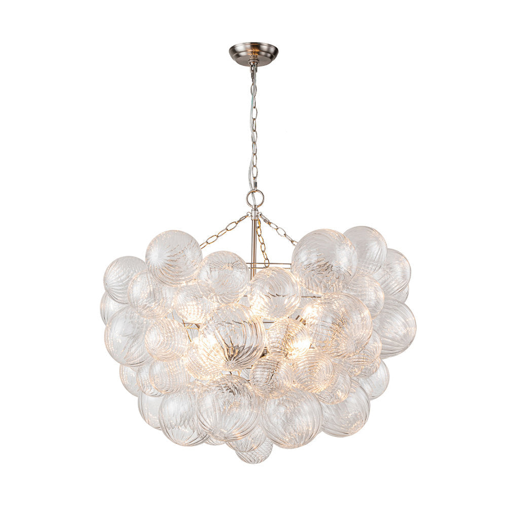 Ben Chandelier Glass Ball Bubble Modern-Neutral Decor