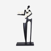 Dravyn Plastic Artistic Floor Lamp-Neutral Decor