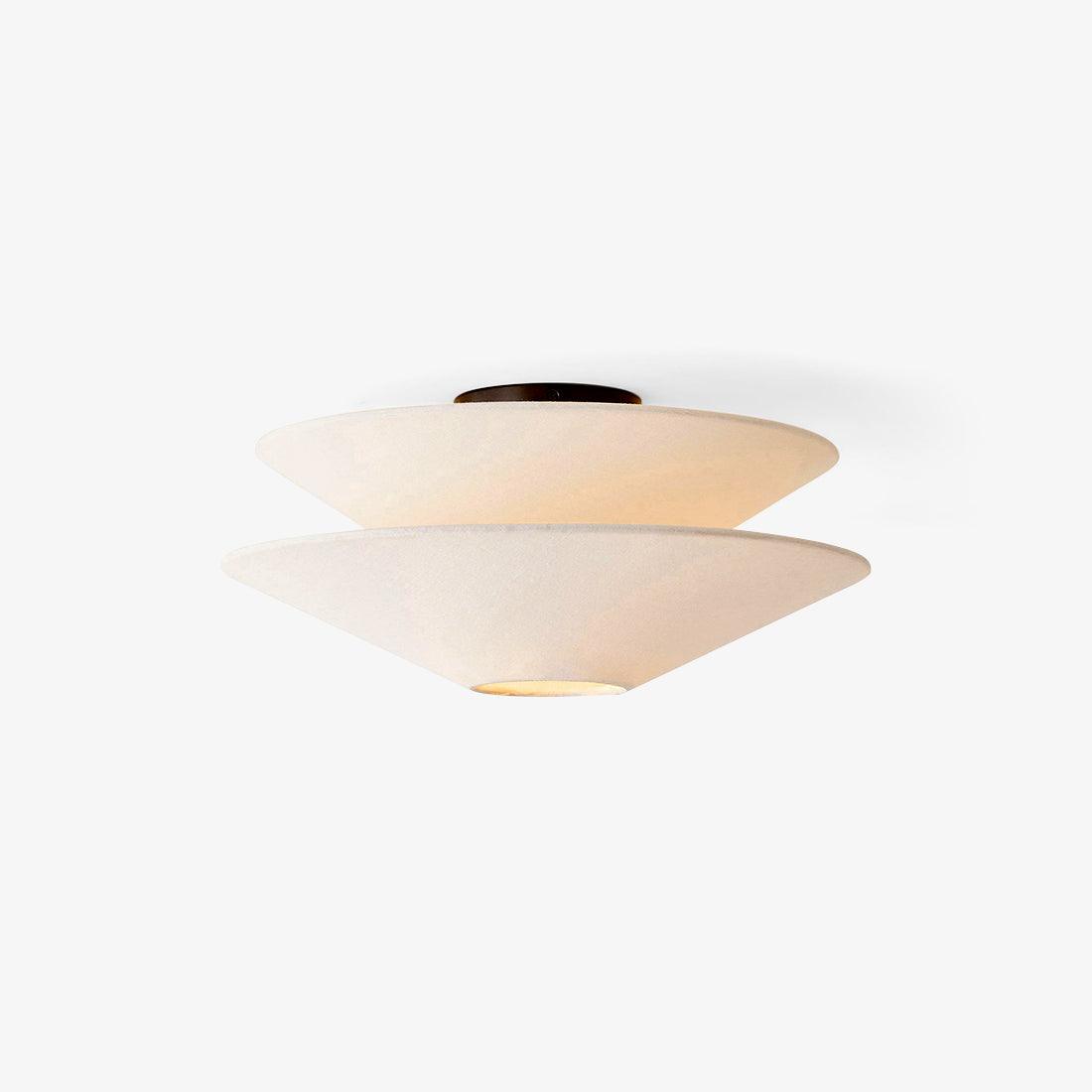 Ealo Nordic Art Fabric Flushmount Ceiling Light-Neutral Decor