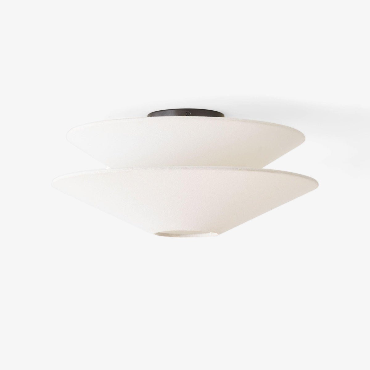 Ealo Nordic Art Fabric Flushmount Ceiling Light-Neutral Decor