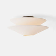 Ealo Nordic Art Fabric Flushmount Ceiling Light-Neutral Decor
