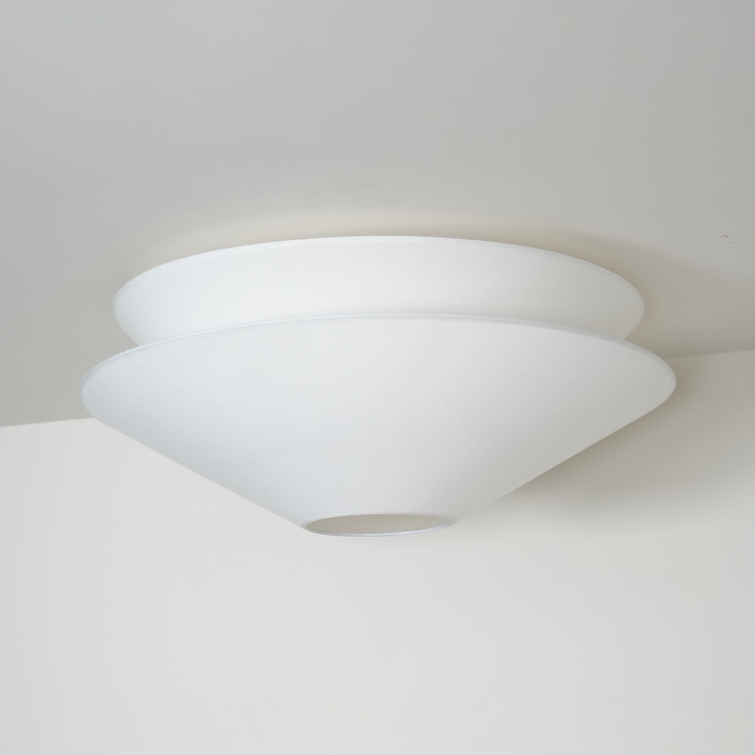 Ealo Nordic Art Fabric Flushmount Ceiling Light-Neutral Decor