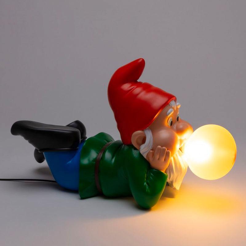 Brisa Resin Playful Table Lamp-Neutral Decor