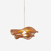 Solin Wave Rattan Pendant Light-Neutral Decor