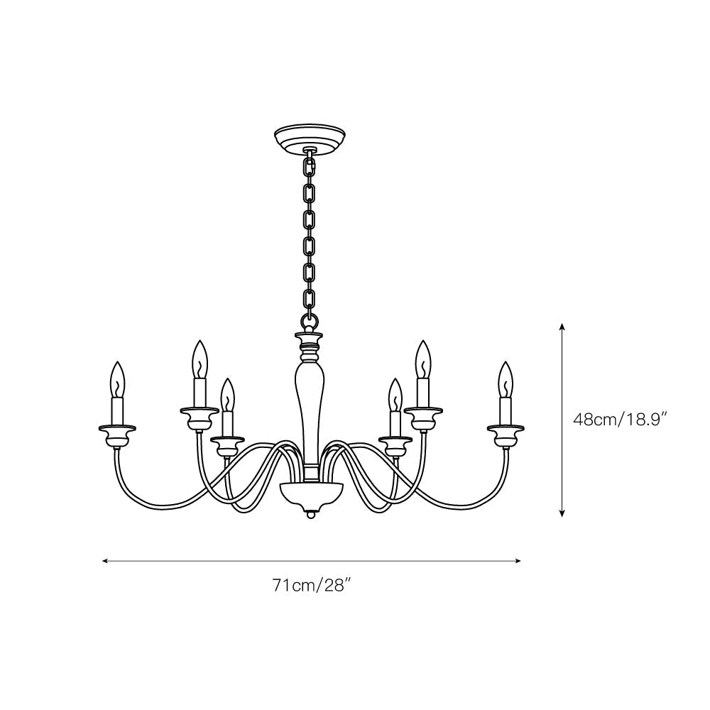 Lila Chandelier